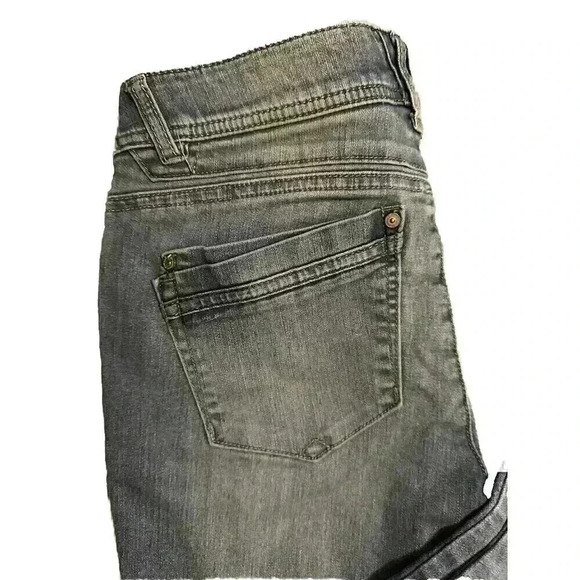 Democracy AB Technology Jeans Womens 6 Blue Light Wash Skinny Stretch Waist - Picture 8 of 8